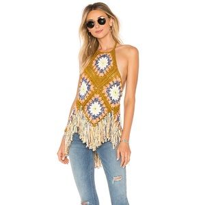 Free People Summer of Love Halter Top